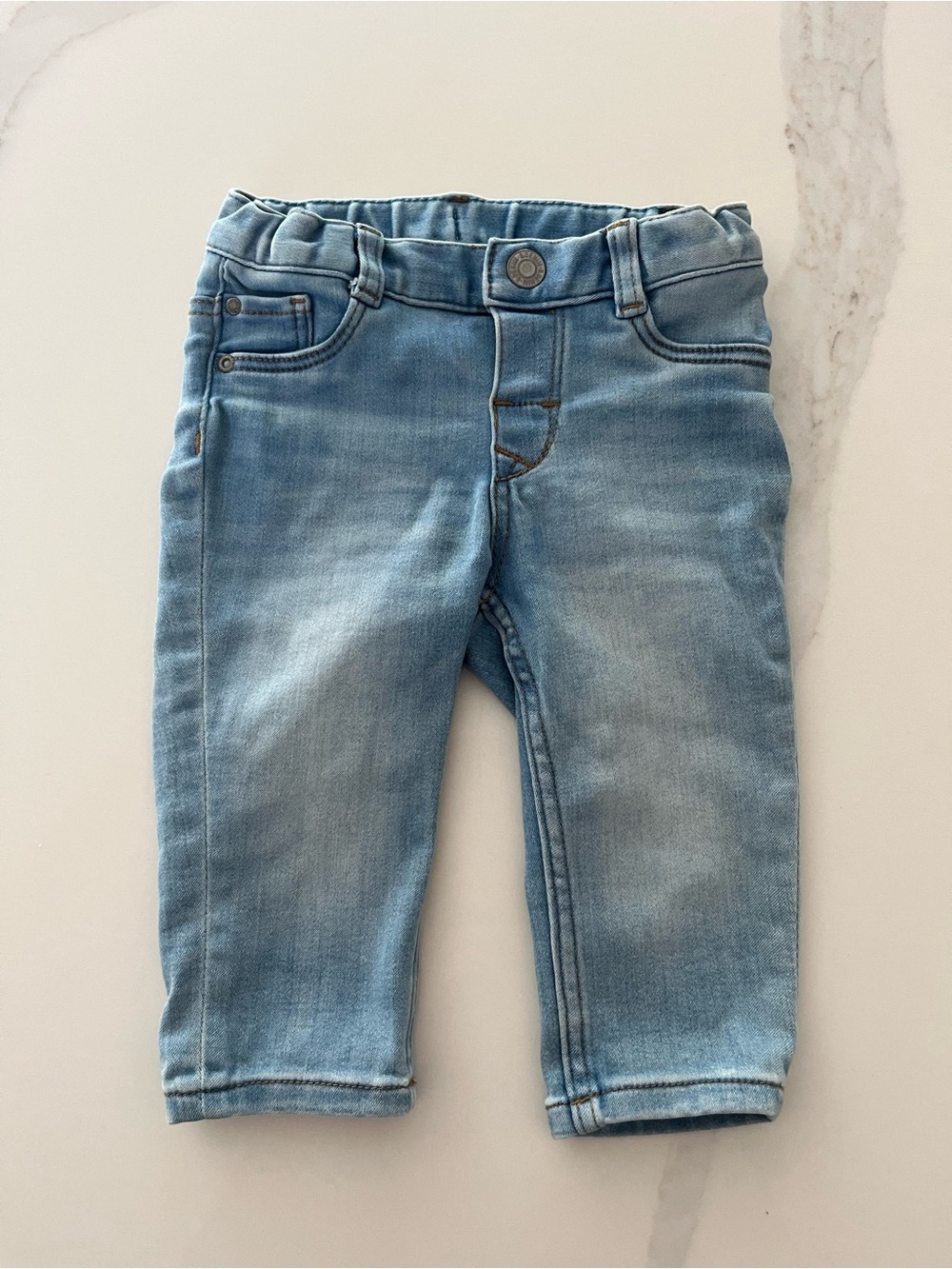 6-9M Light Blue Denim Pants